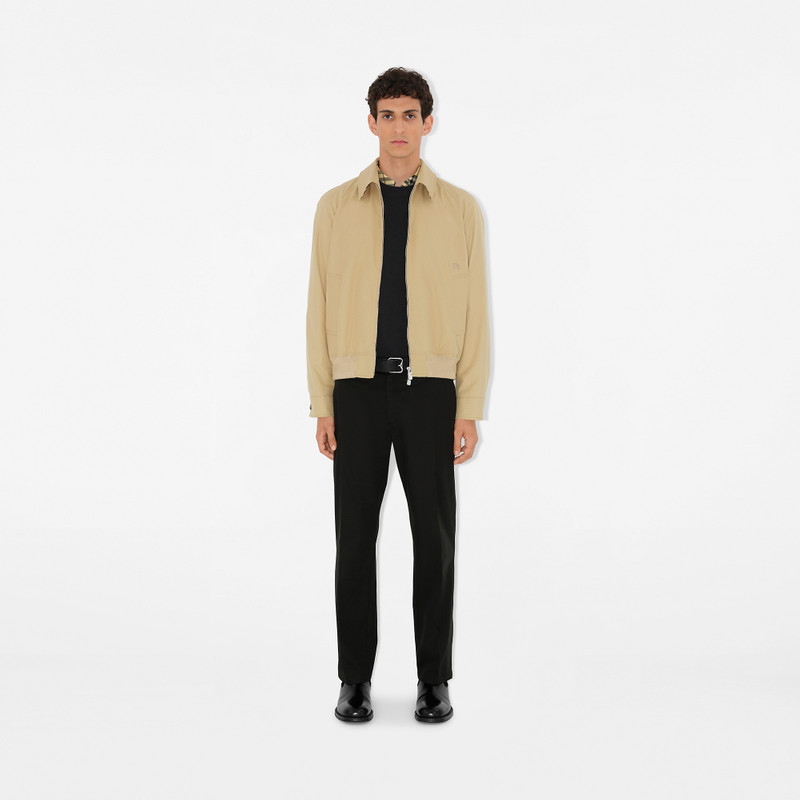 Burberry Gabardine Chester Harrington Jacket outlook