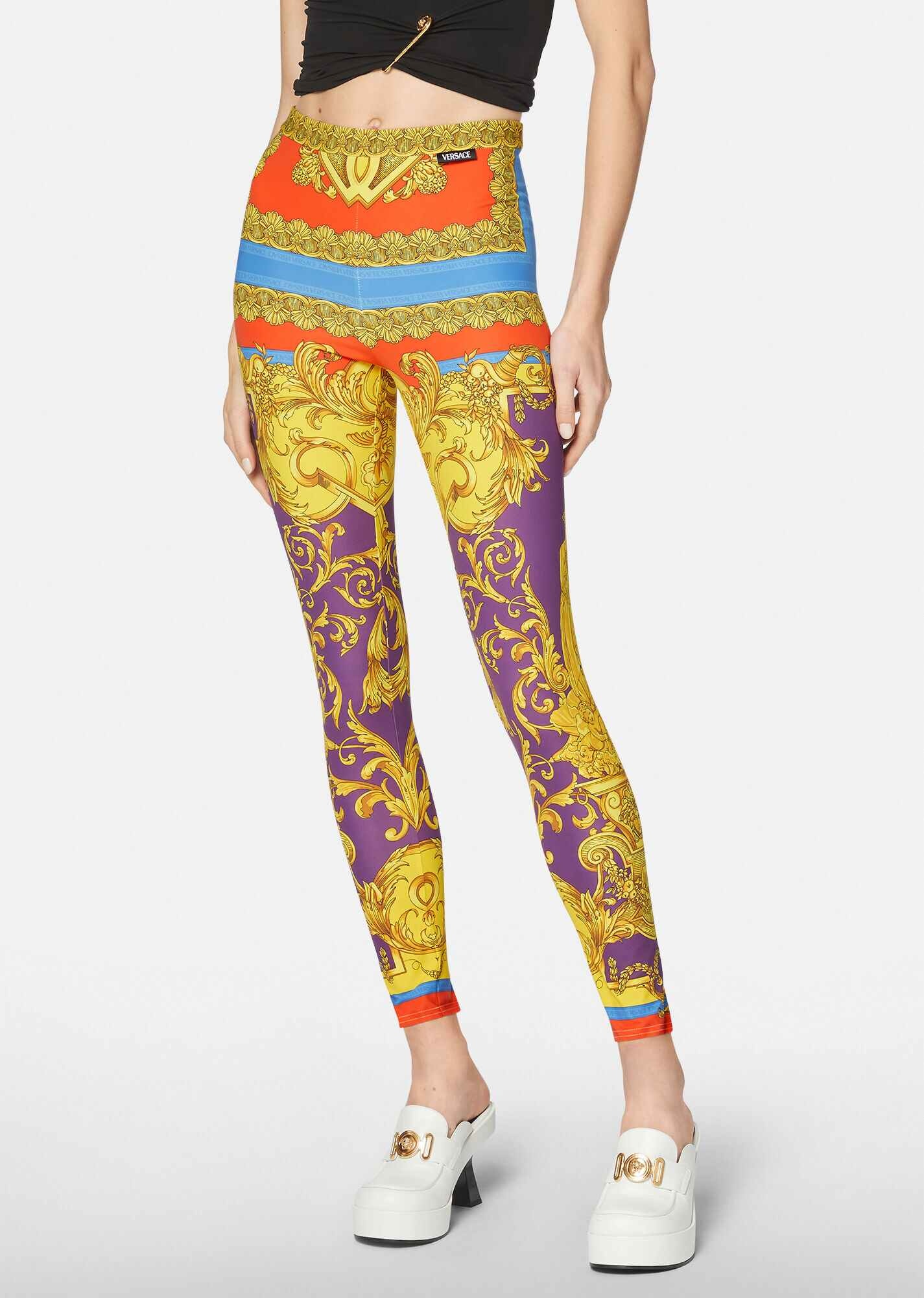 Barocco Goddess Leggings - 2