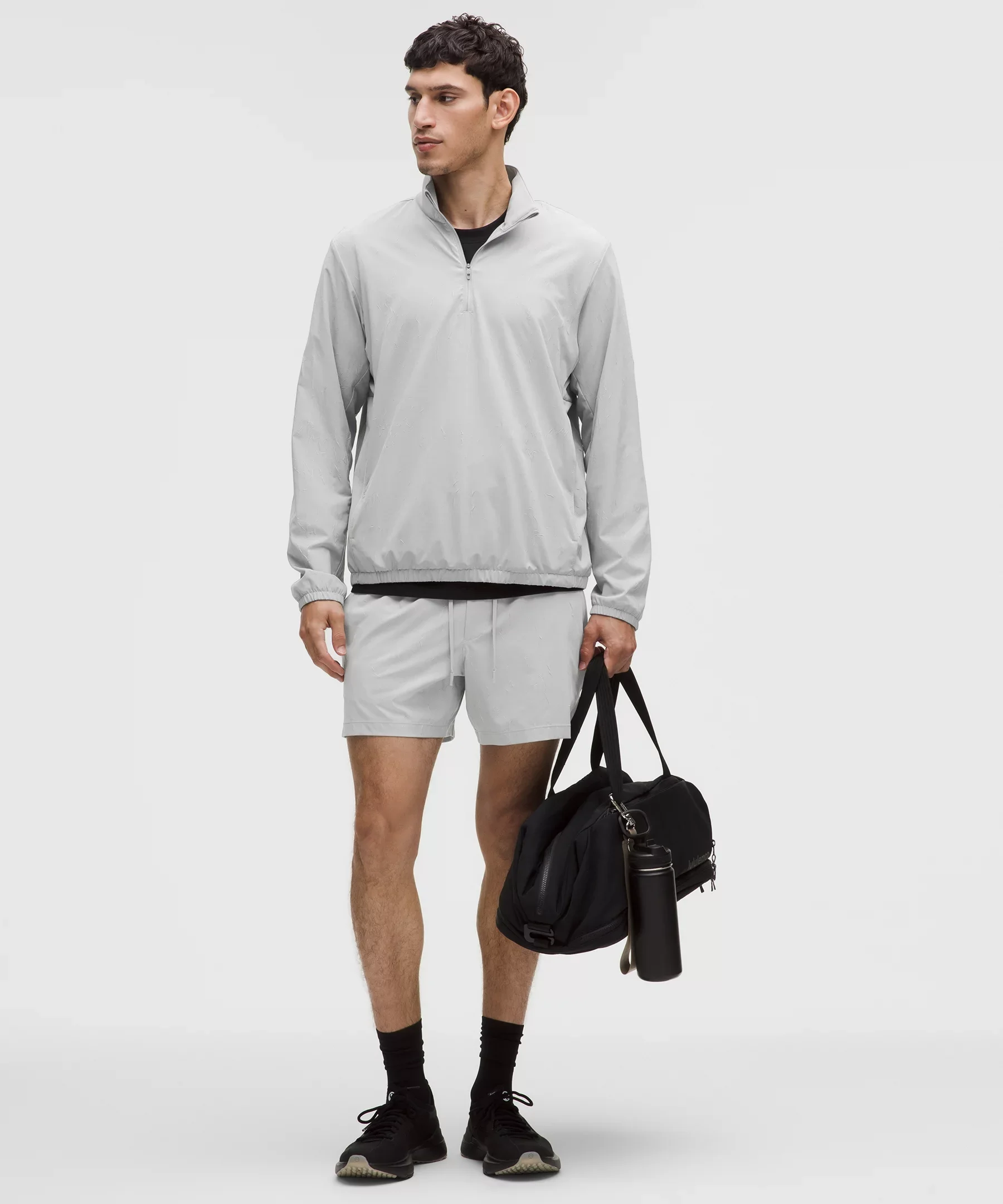 Zeroed In Linerless Crinkle Texture Short 5" - 1