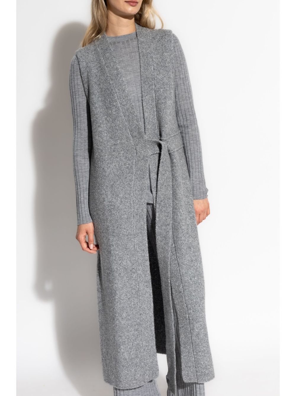 Helga belted cashmere coat - 3