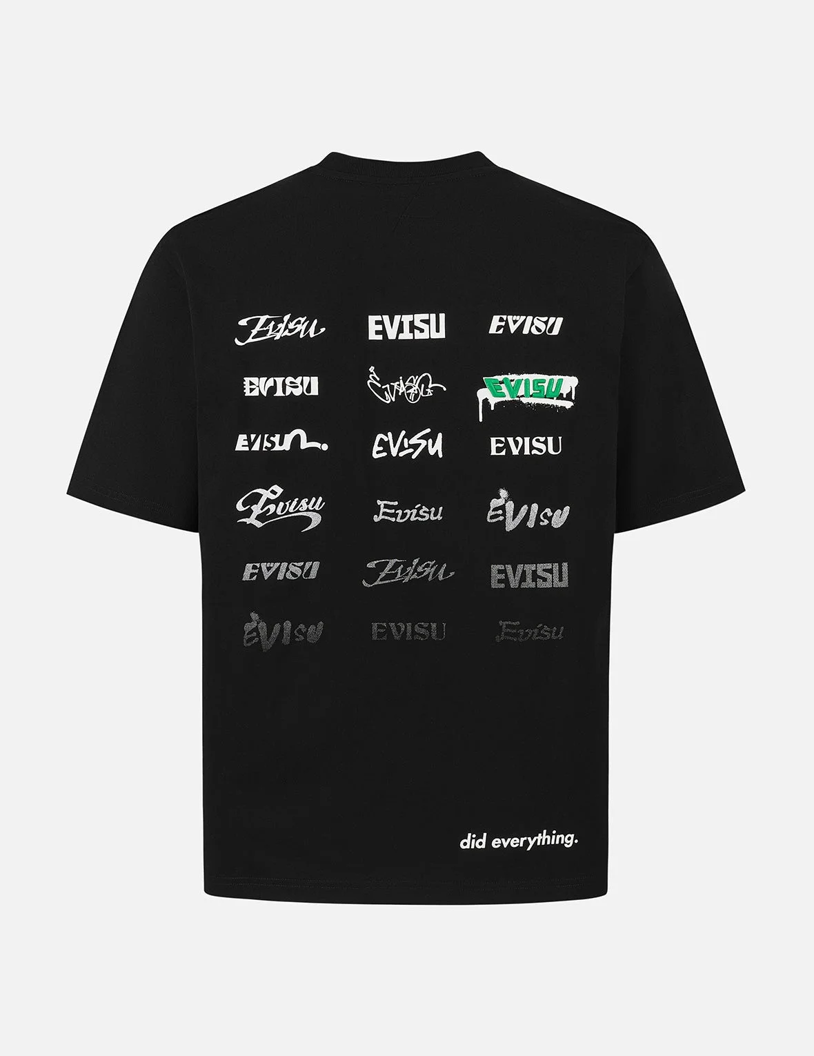 Logo and Slogan Print Regular Fit T-shirt - 1