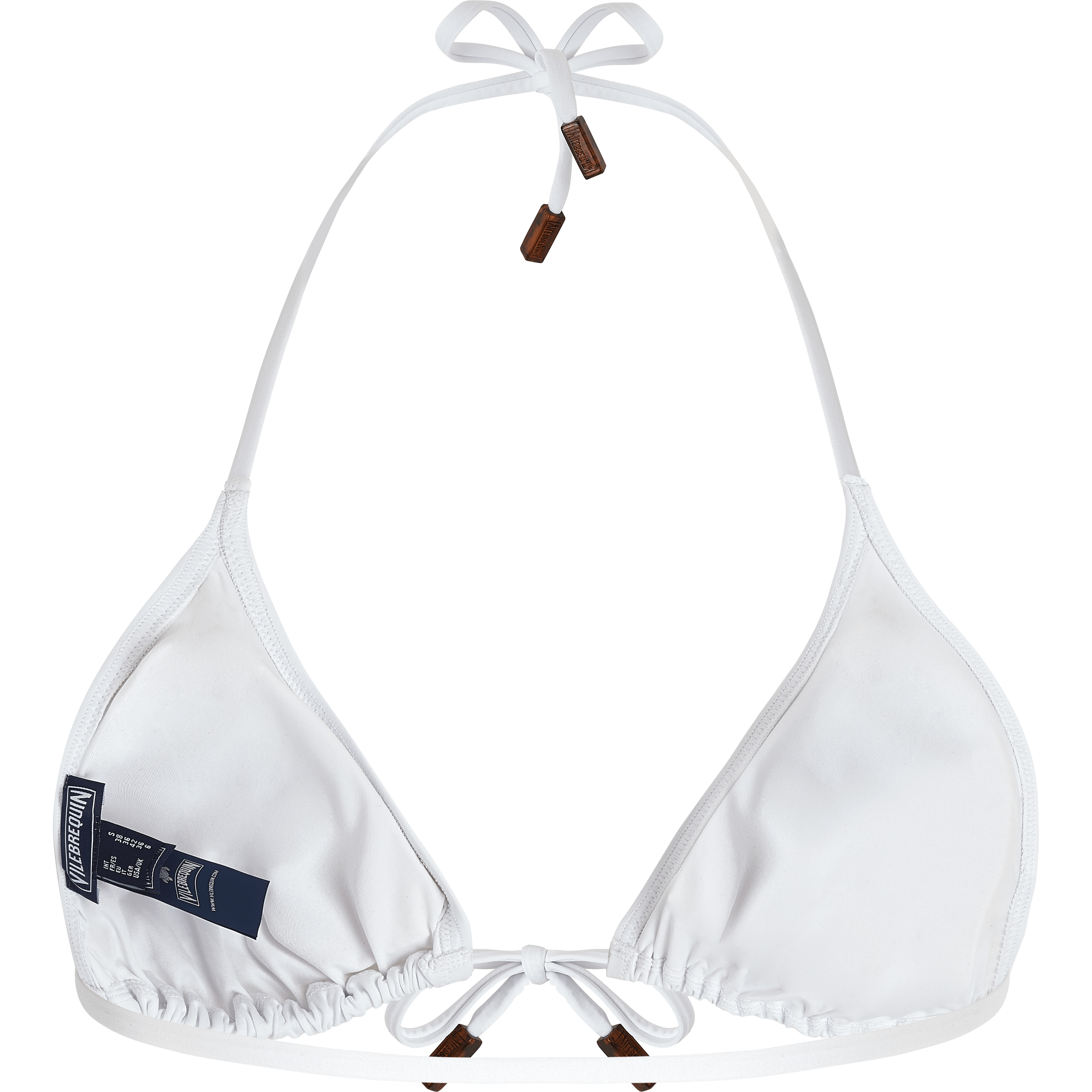 Women Bikini Top Triangle Solid - 2