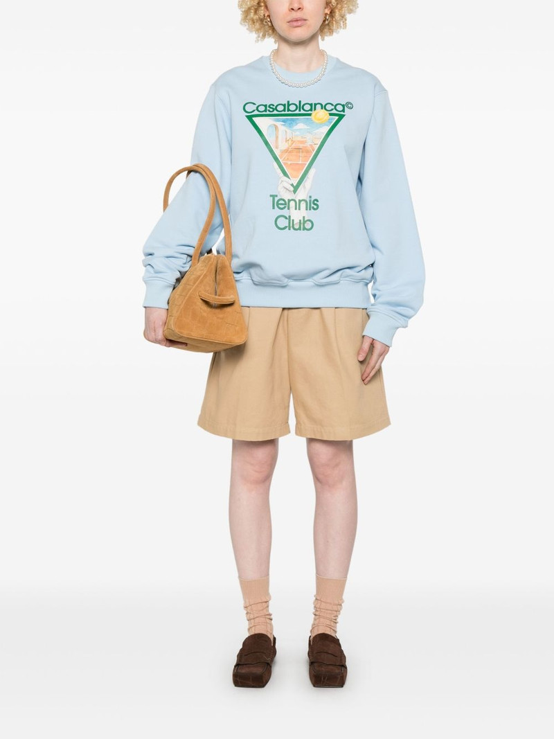 CASABLANCA Metaphysical Tennis Icon sweatshirt outlook