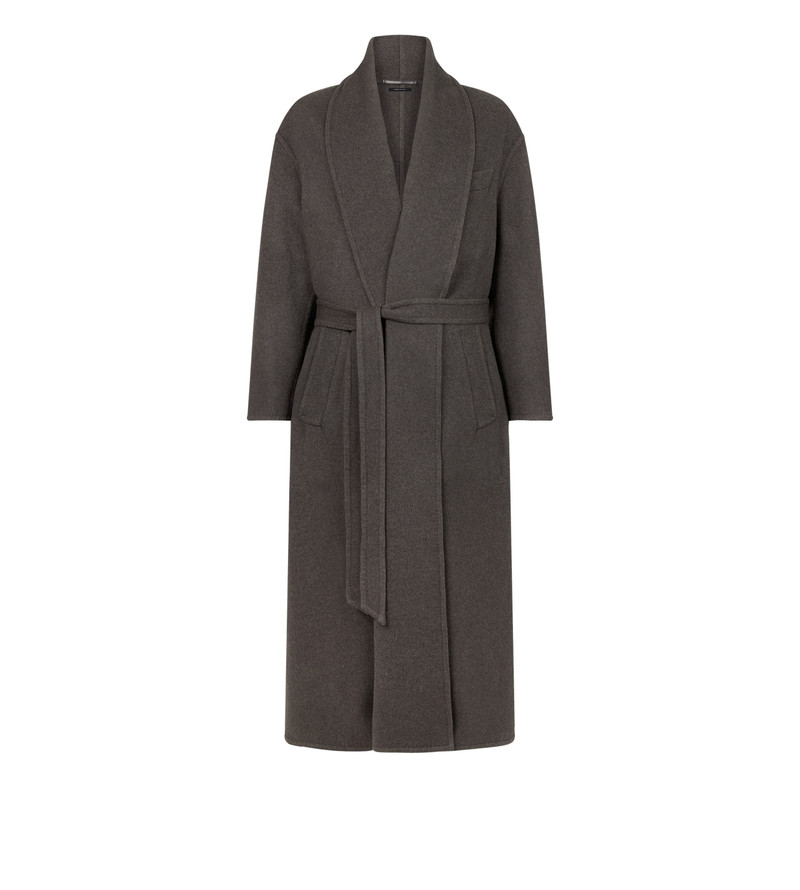 DOUBLE SPLITTABLE CASHMERE SHAWL COAT 4