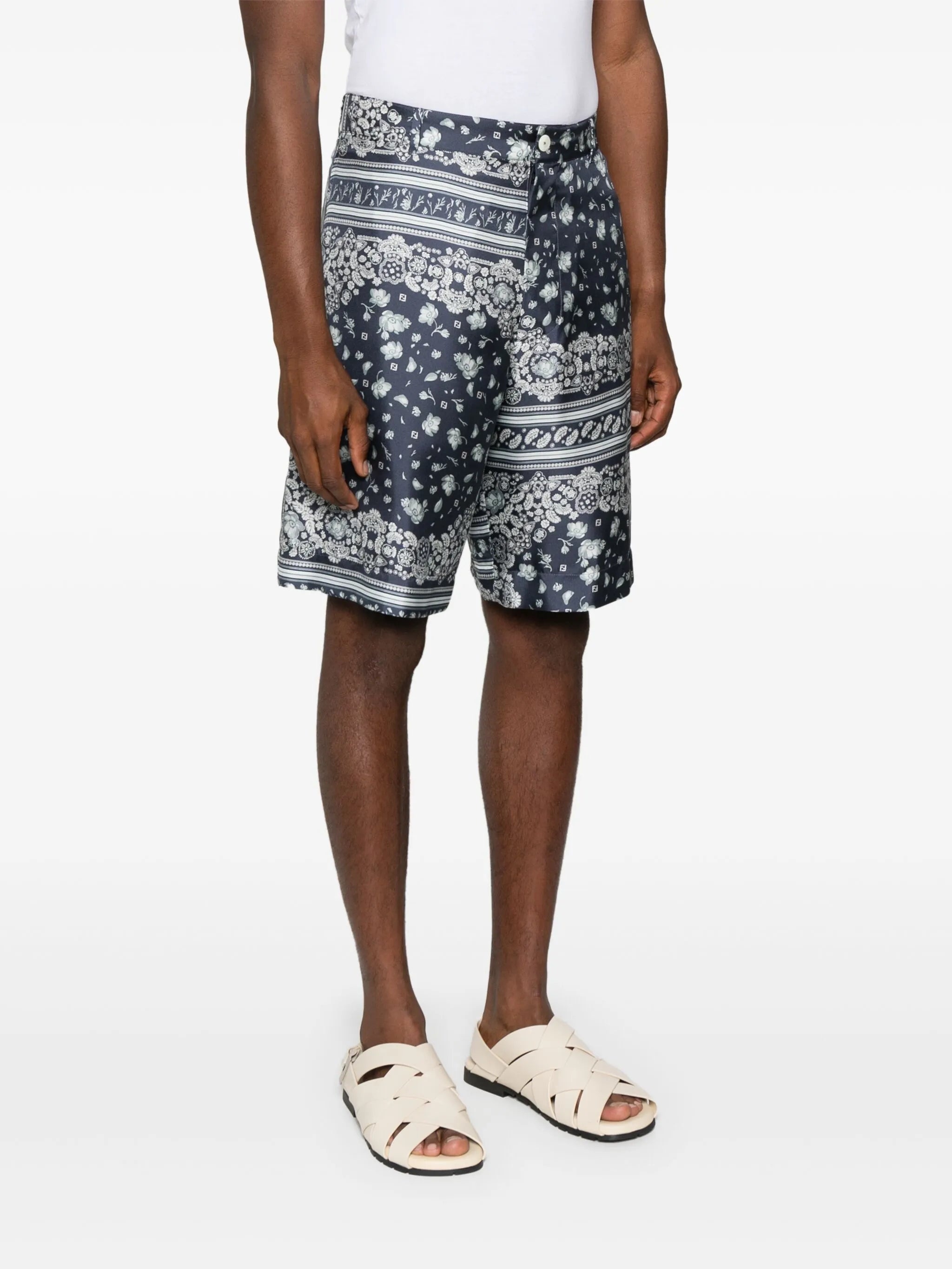 Fendi Silk Shorts - 5