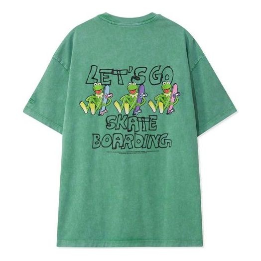 Li-Ning x Disney Muppets Graphic T-shirt 'Green' AHSR839-2 - 2