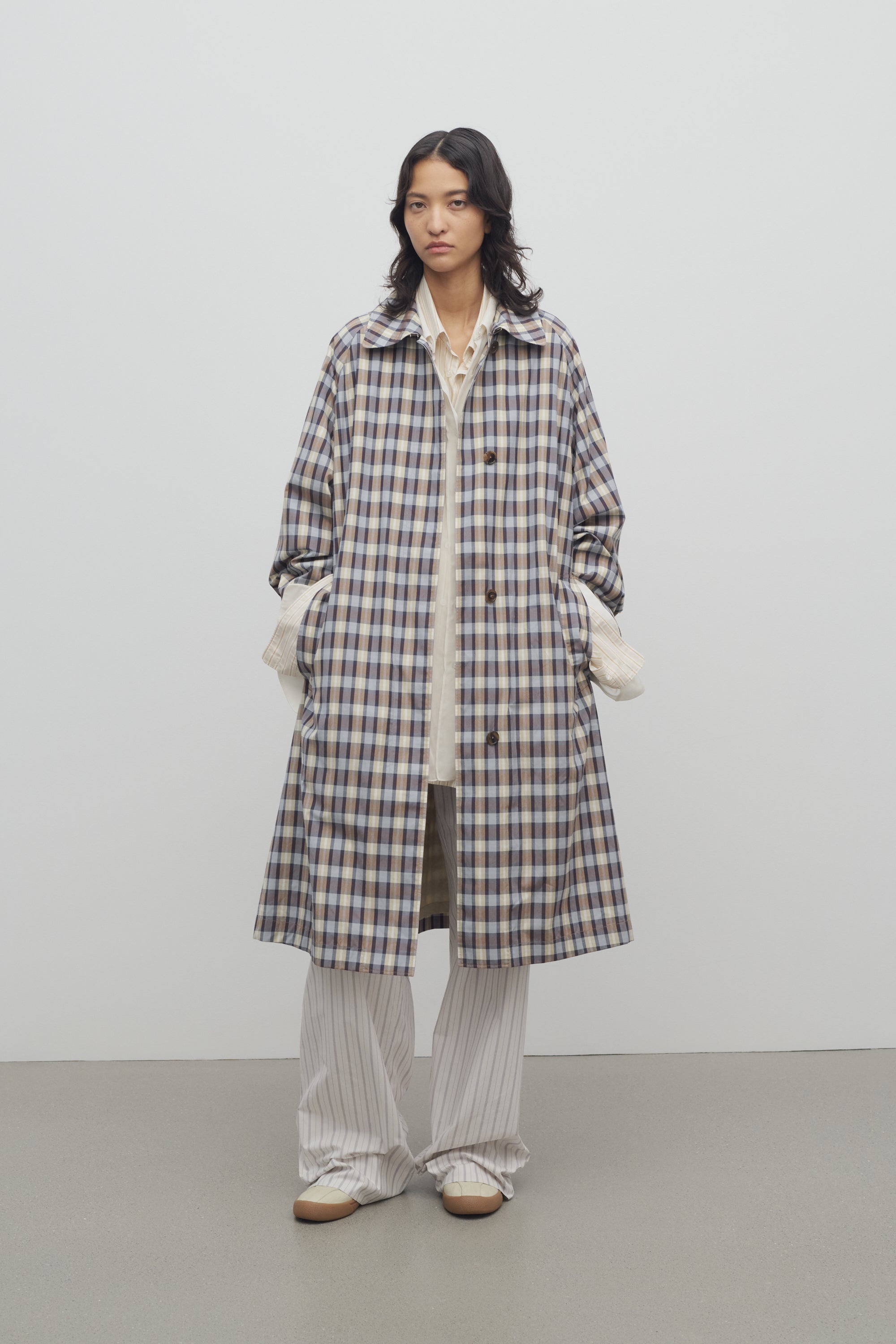 【国内発送】THE ROW トレンチコート Tavishina cotton coat 国内発送】THE ROW トレンチコート Tavishina cotton coat (The