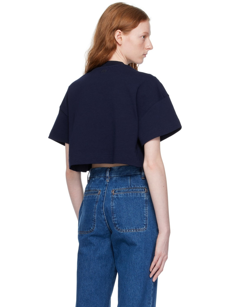 Navy 'Coeur Sacré' T-Shirt 3