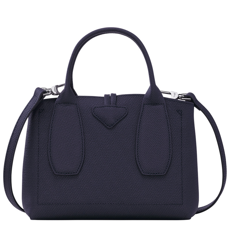 Roseau S Handbag Bilberry - Leather 4