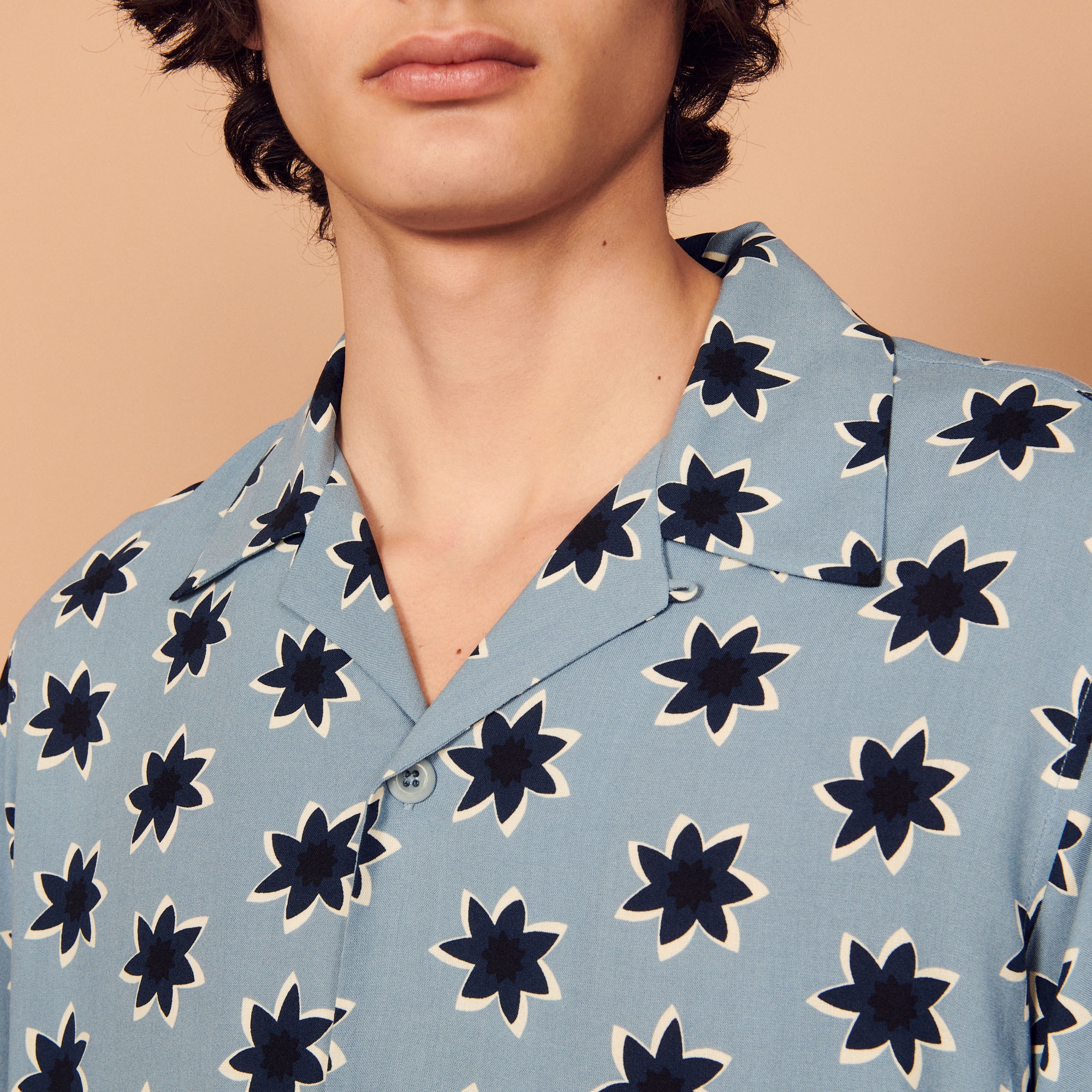 Printed flowing shirt - 5
