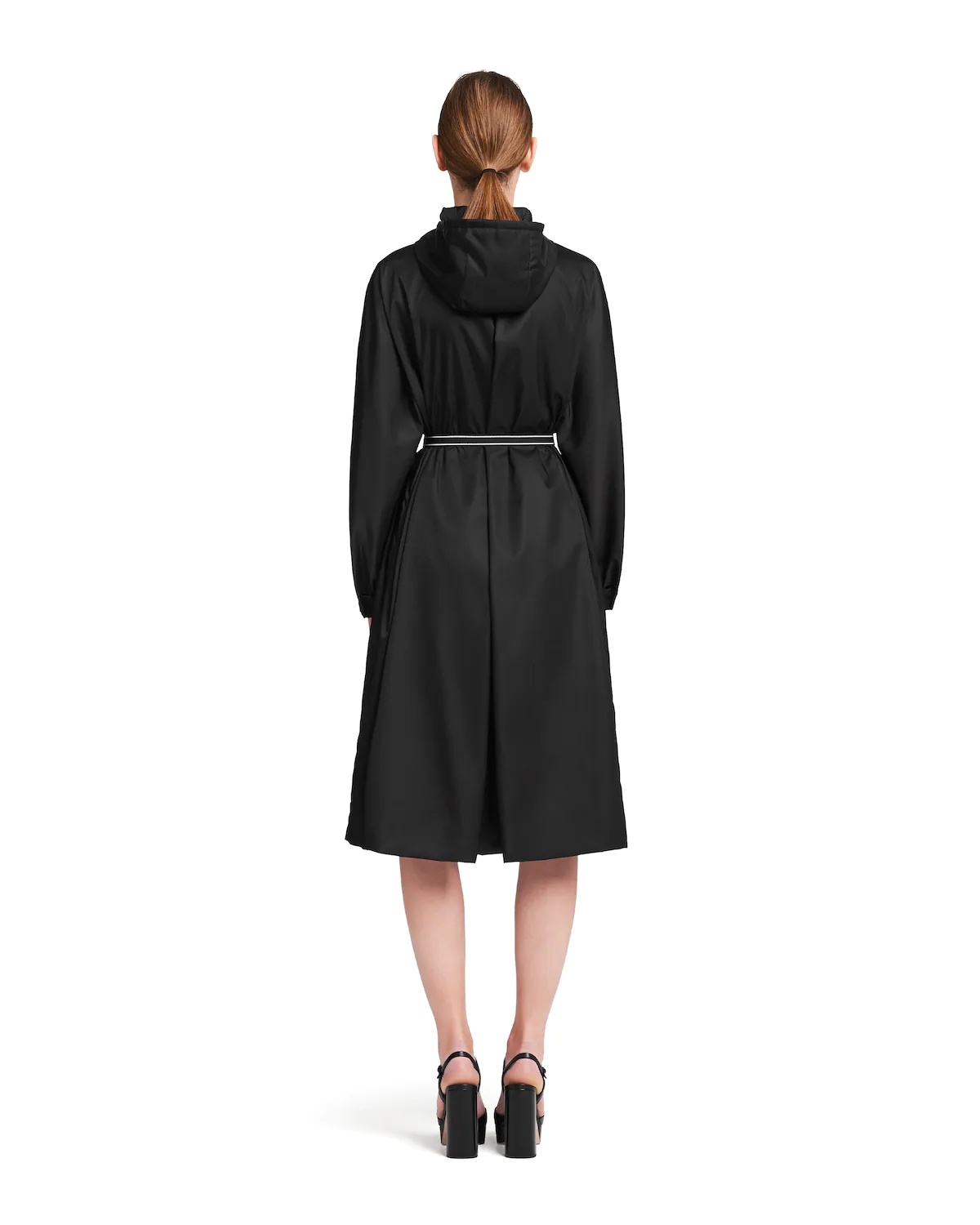 Nylon gabardine raincoat - 4