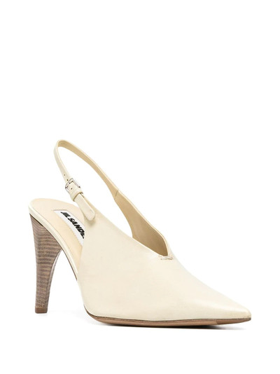 Jil Sander high-heel slingback pumps outlook