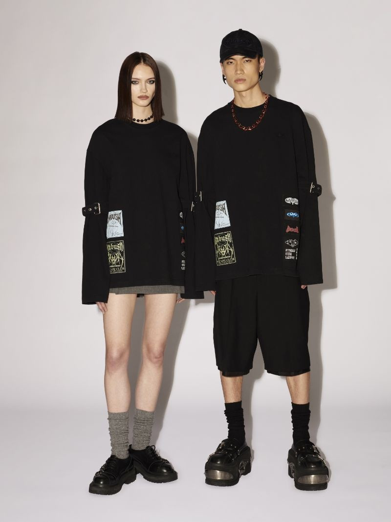 Ambush BELTED CREWNECK outlook