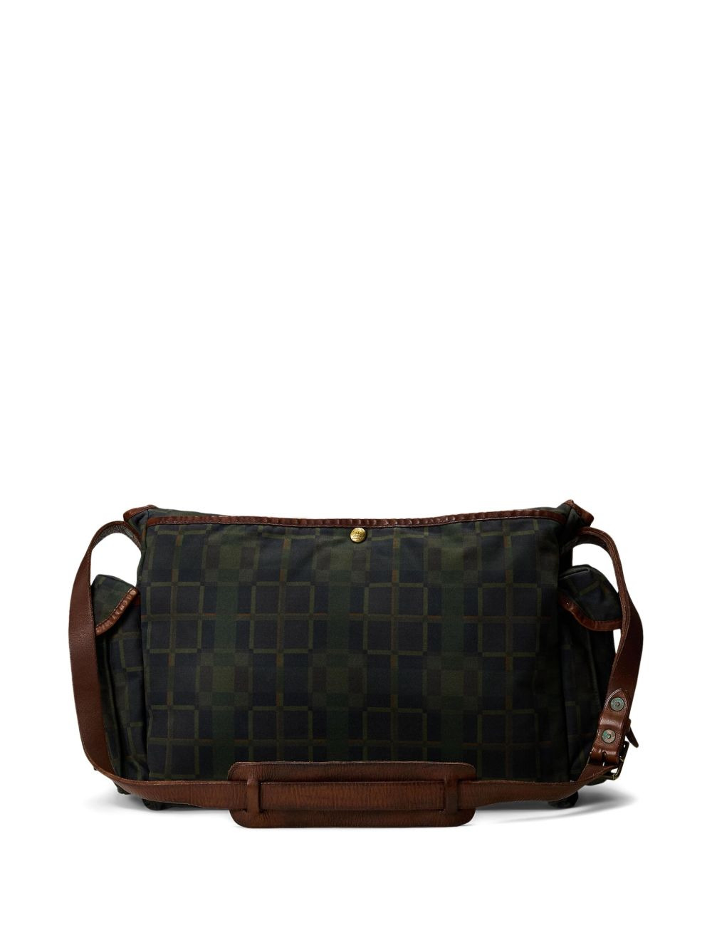 medium checked messenger bag - 4