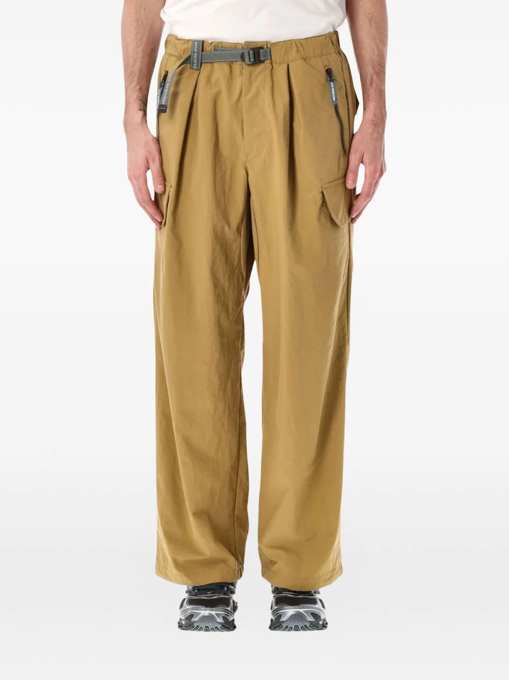 twill cargo pants - 1