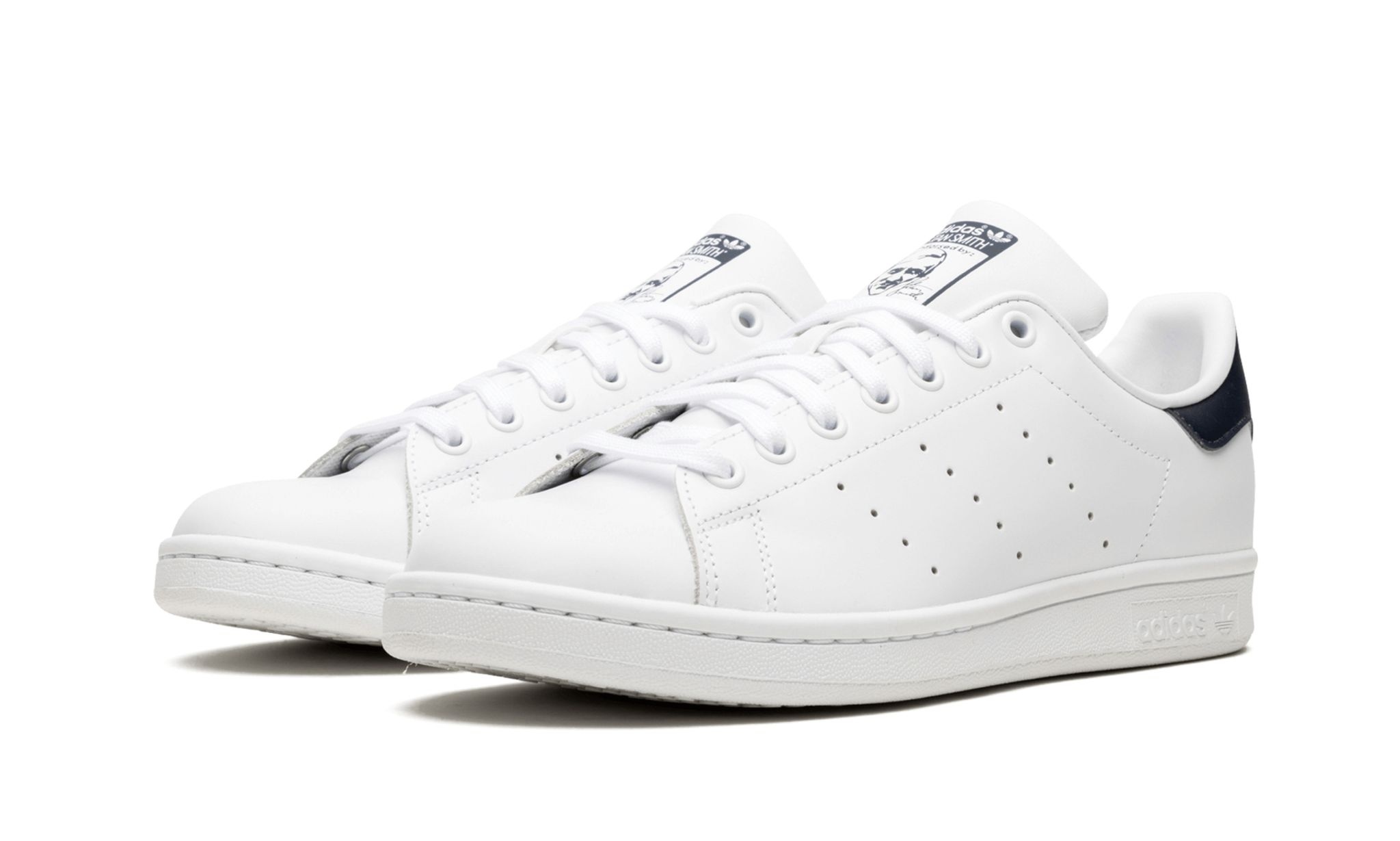 Stan Smith "White/Navy" - 2