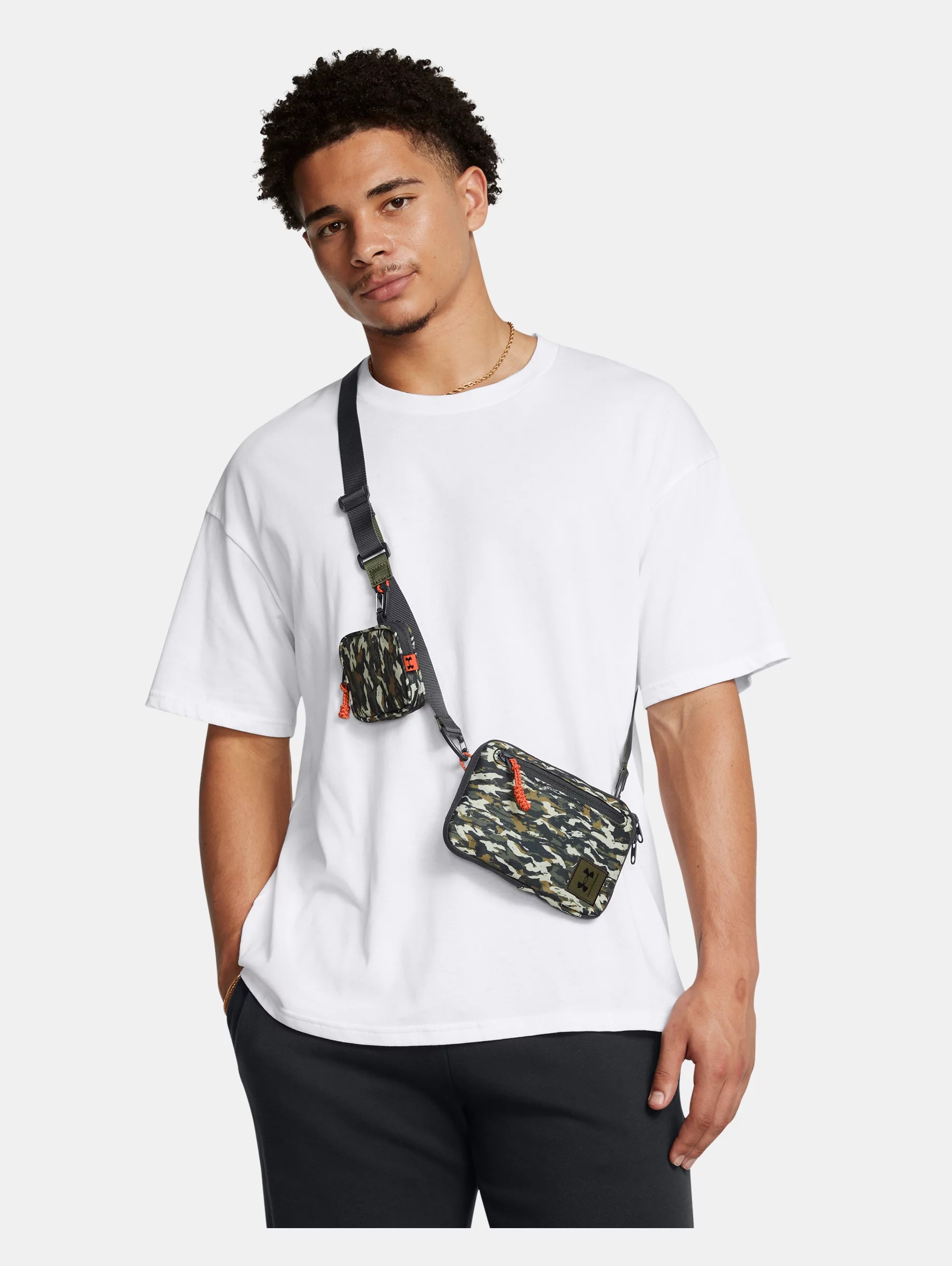 ★UNDER ARMOUR★UAラウドンスモールプリントクロスボディバッグ Under Armour UA Loudon Crossbody Small Printed | REVERSIBLE