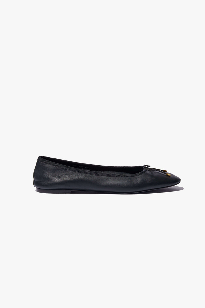 LEATHER BALLET FLAT 4