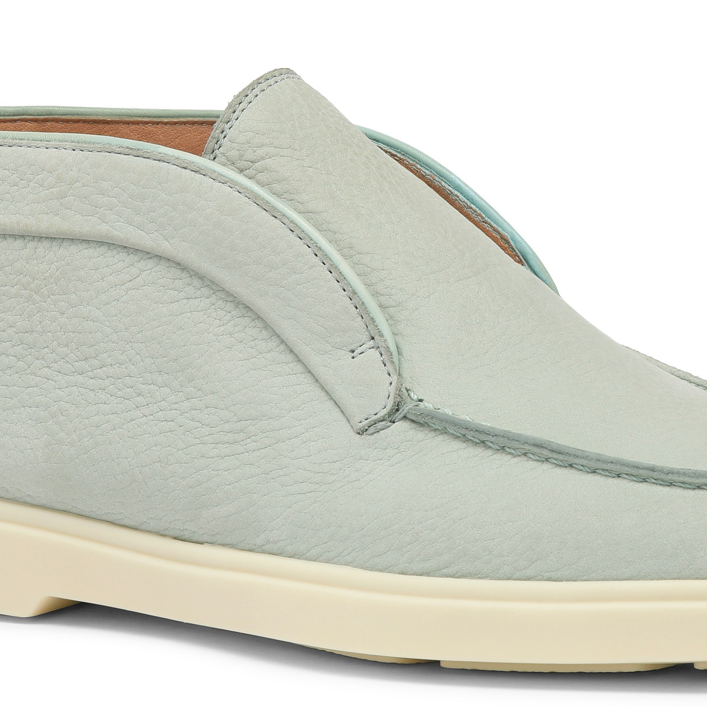 Women's light blue nubuck desert boot - 6