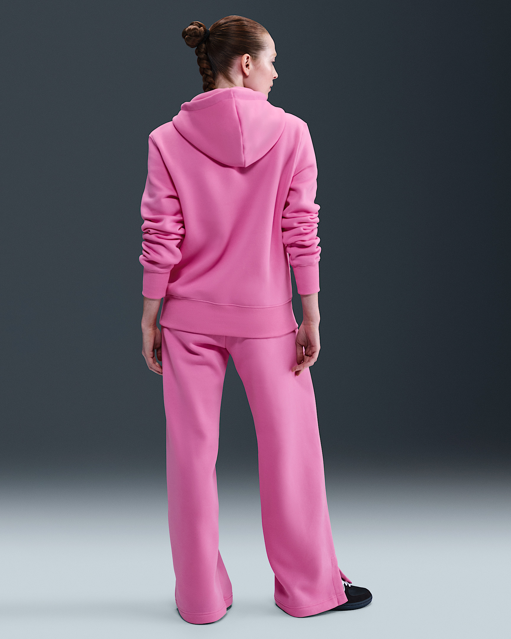 Nike Sportswear Phoenix Fleece Women's High-Waisted Wide-Leg Pants - 4
