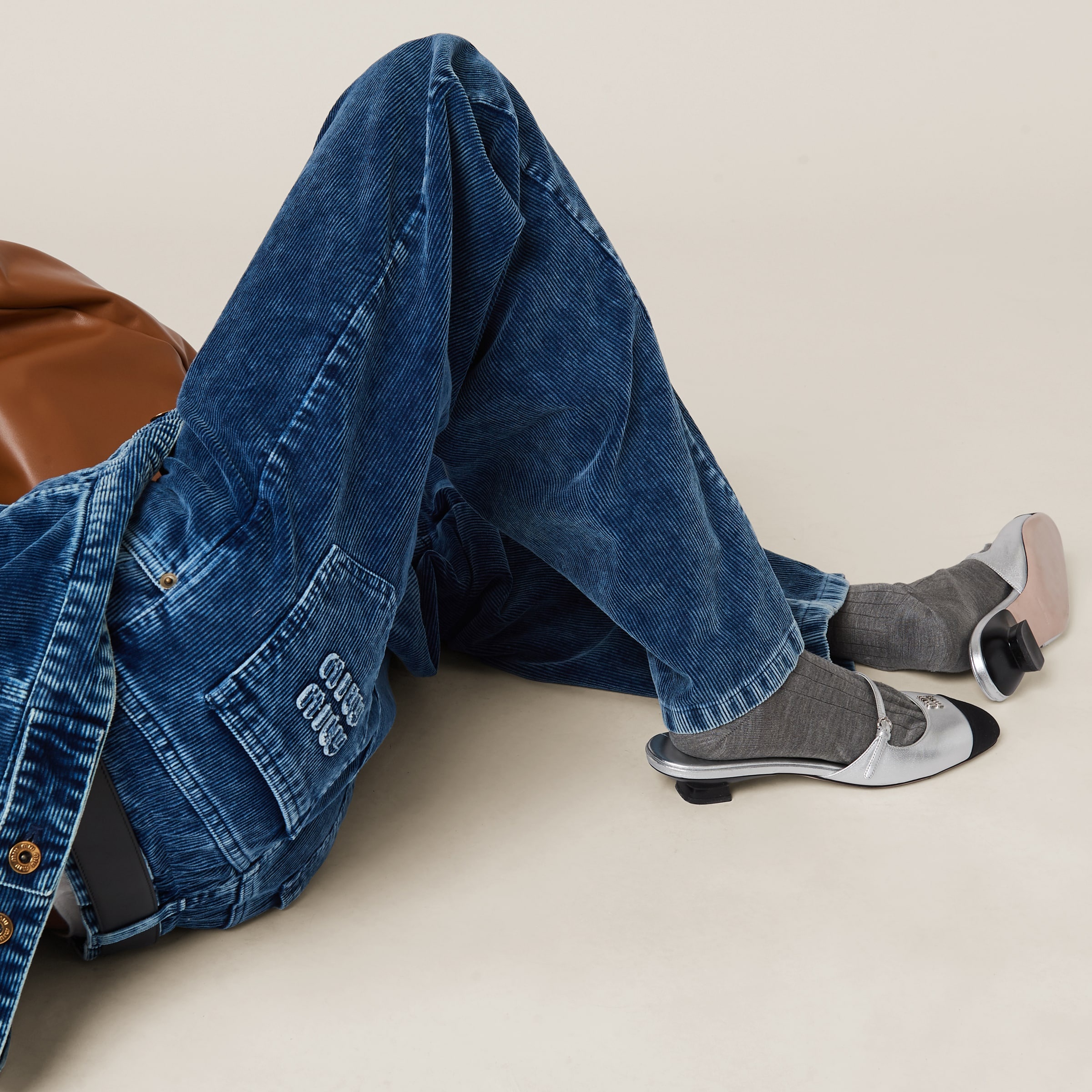 Washed corduroy pants - 5