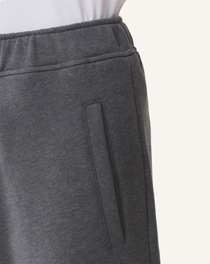 LANVIN RIBBON JOGGING PANTS IN COTTON AND CASHMERE 5