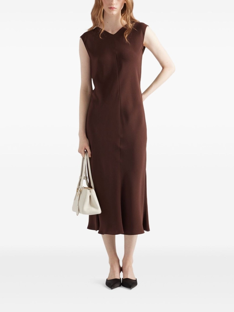 Prada crepe dress outlook