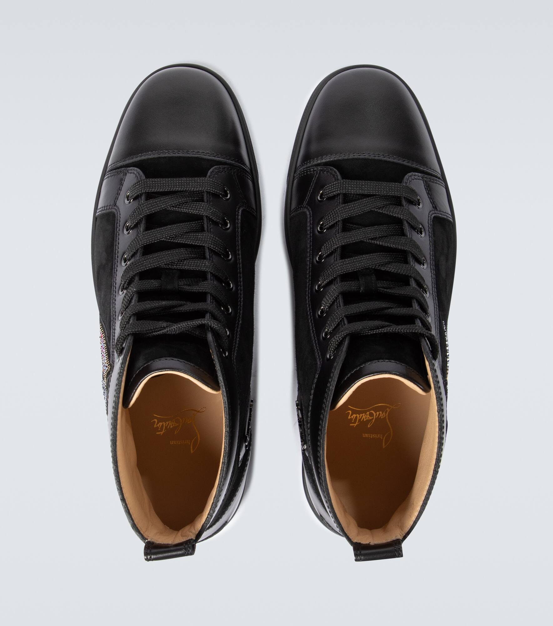 Lou Oui Flat high-top sneakers - 4