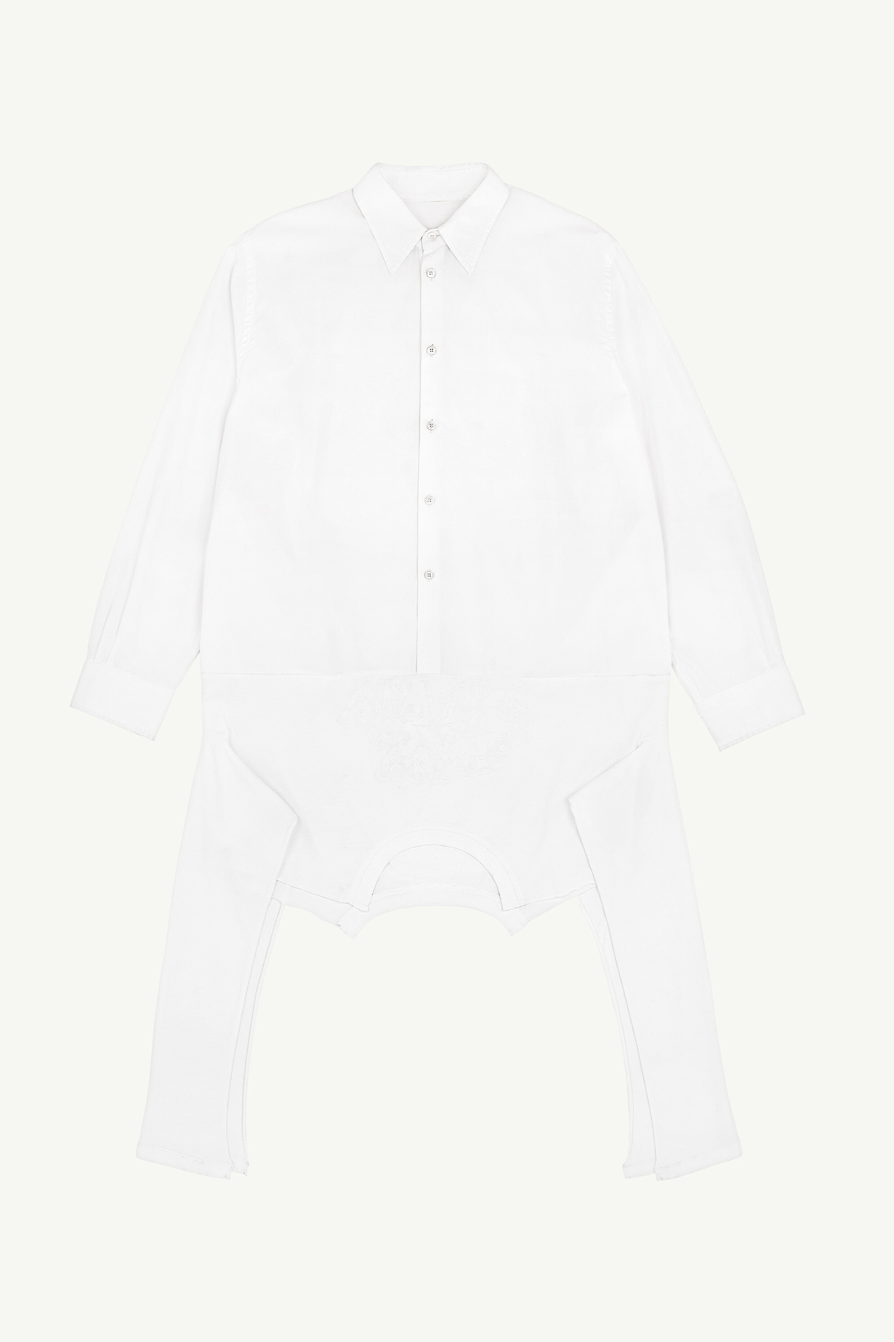 Cotton Poplin Shirt Dress - 1