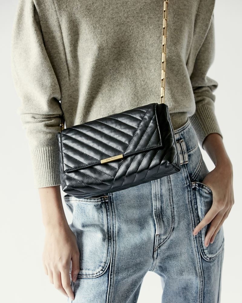 MERINE QUILTED LEATHER BAG - 4