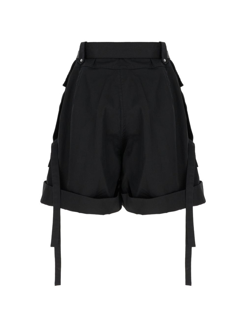 Alexander McQueen belted cargo shorts outlook