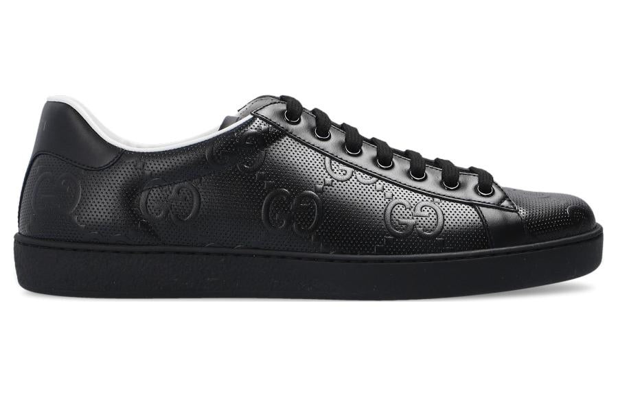 Gucci Ace 'GG Embossed - Black' 625787-1XK10-1000 - 2