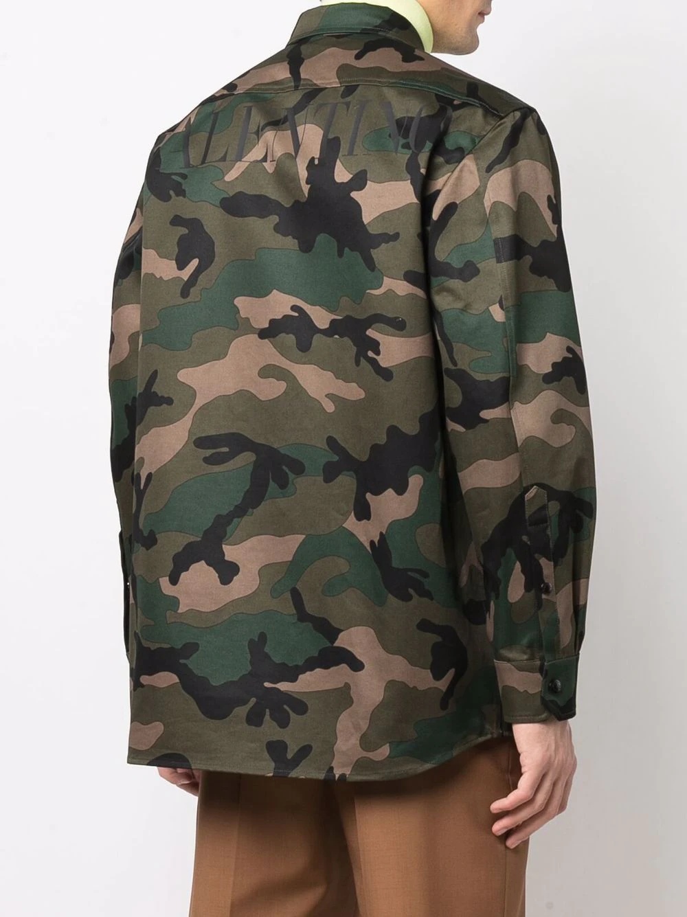 camouflage shirt jacket - 4