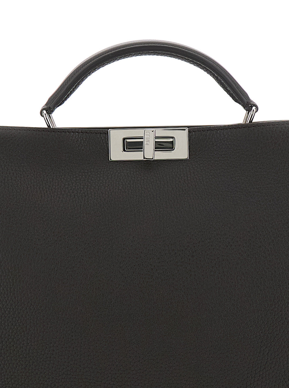 Fendi Men 'Iseeu Medium' Brown Handbag With Removable Internal Pocket In Leather Man - 5