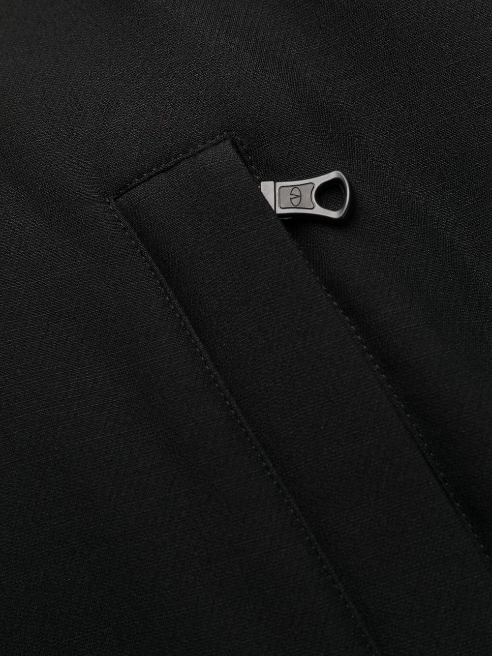 zip-up hooded coat - 7