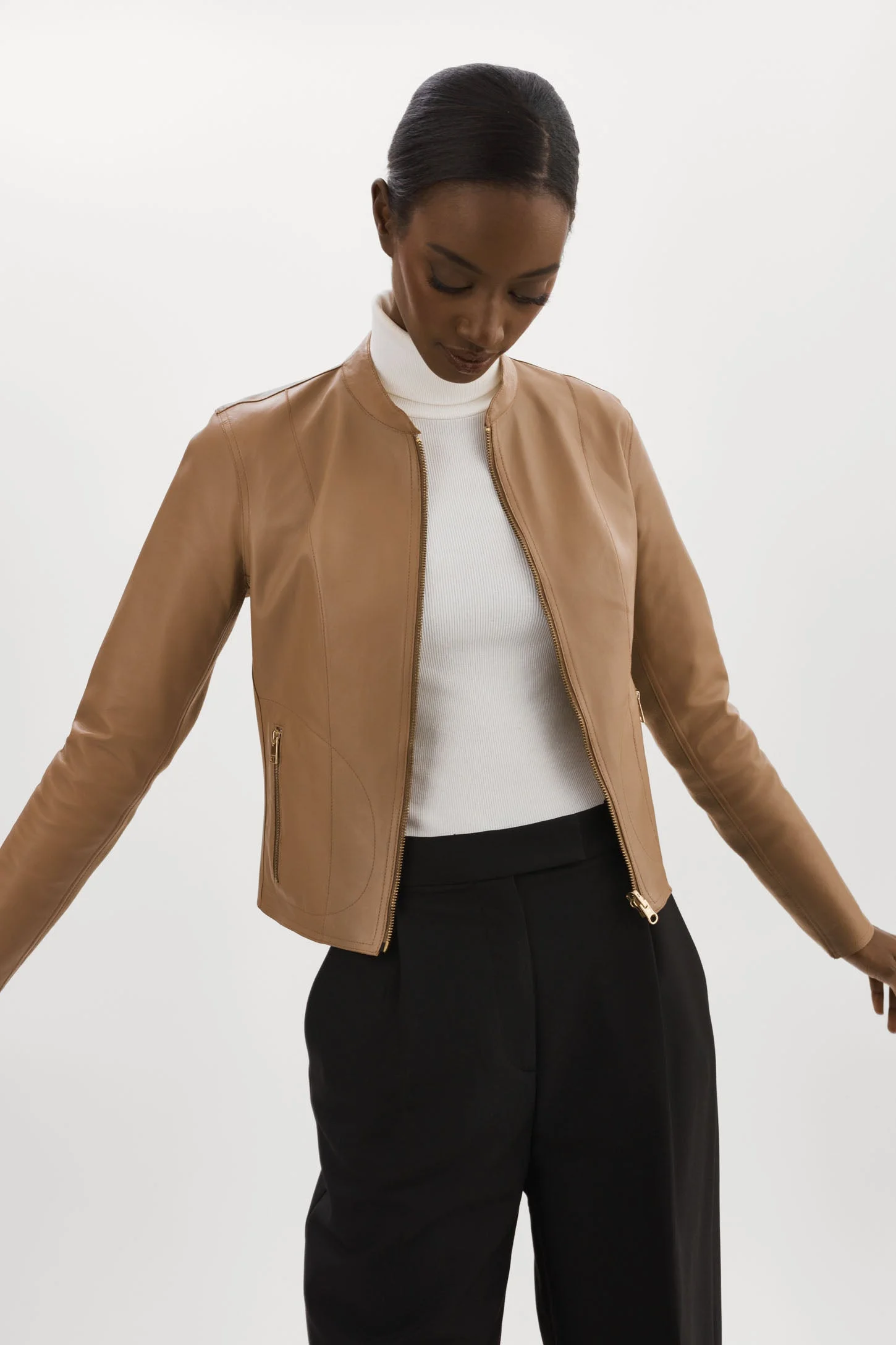 CHAPIN | Reversible Leather Bomber - 1