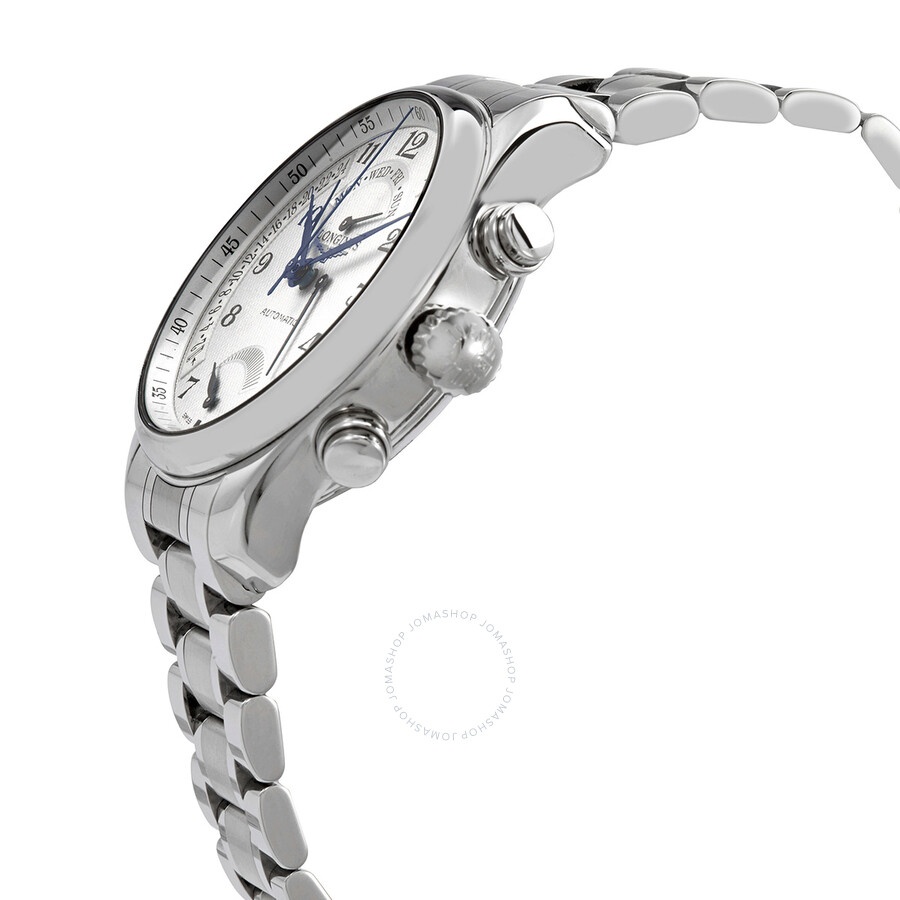 Longines Master Retrograde Automatic Silver Dial Men's Watch L2.716.4.78.6 - 2
