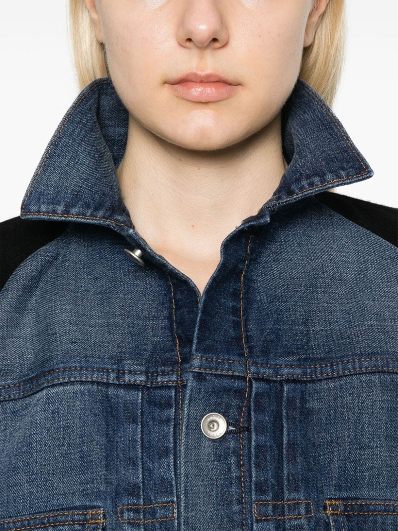 denim-panel cape 5