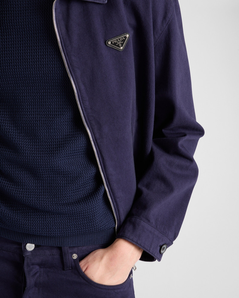 Old denim zipper jacket 3