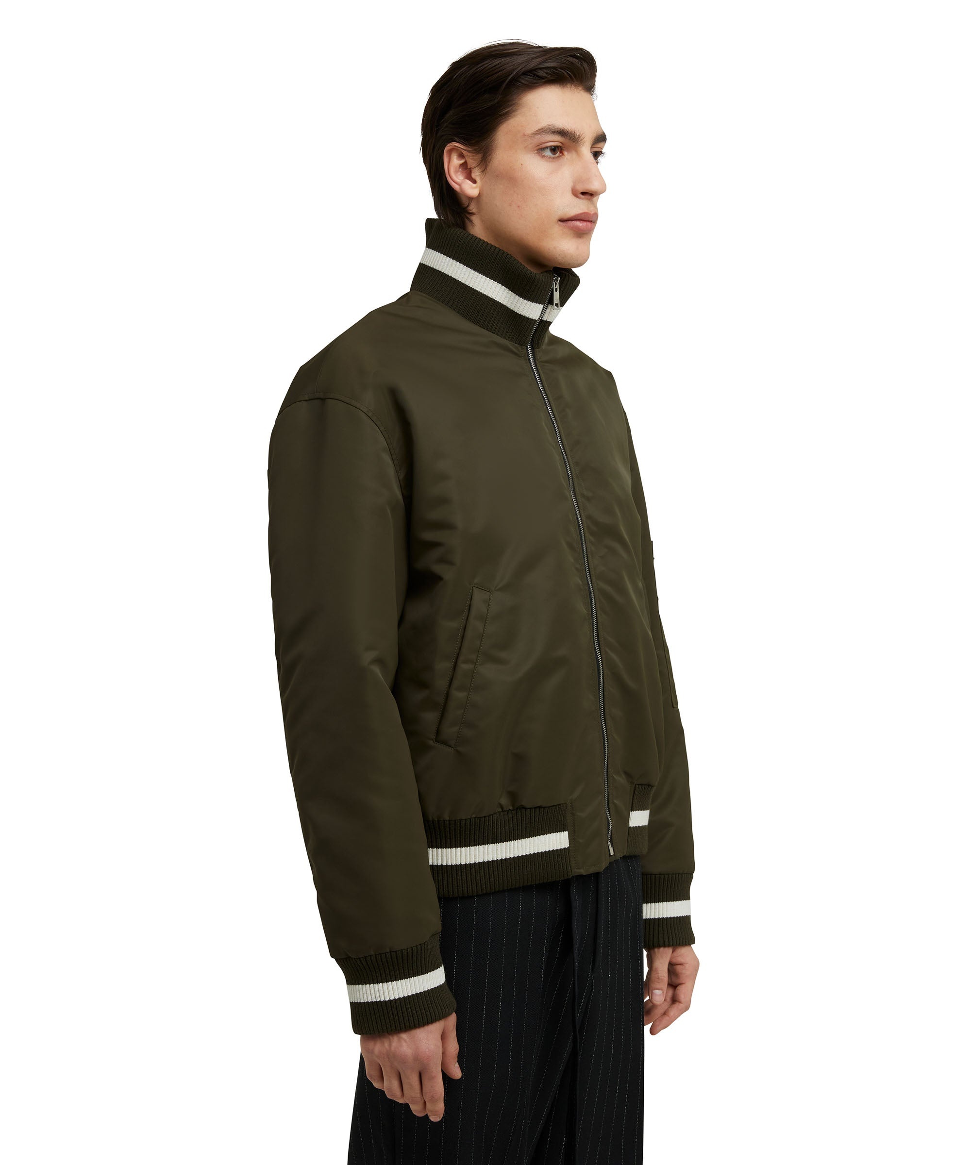Padded "Cordura Nylon" bomber jacket - 4