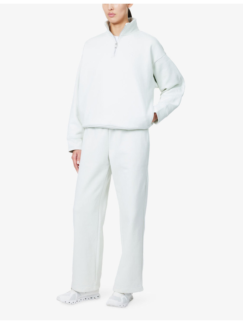 On Club Collective Quarter-Zip Cotton-Jersey Top outlook