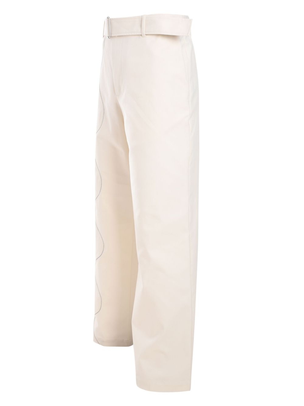 straight-leg trousers - 4