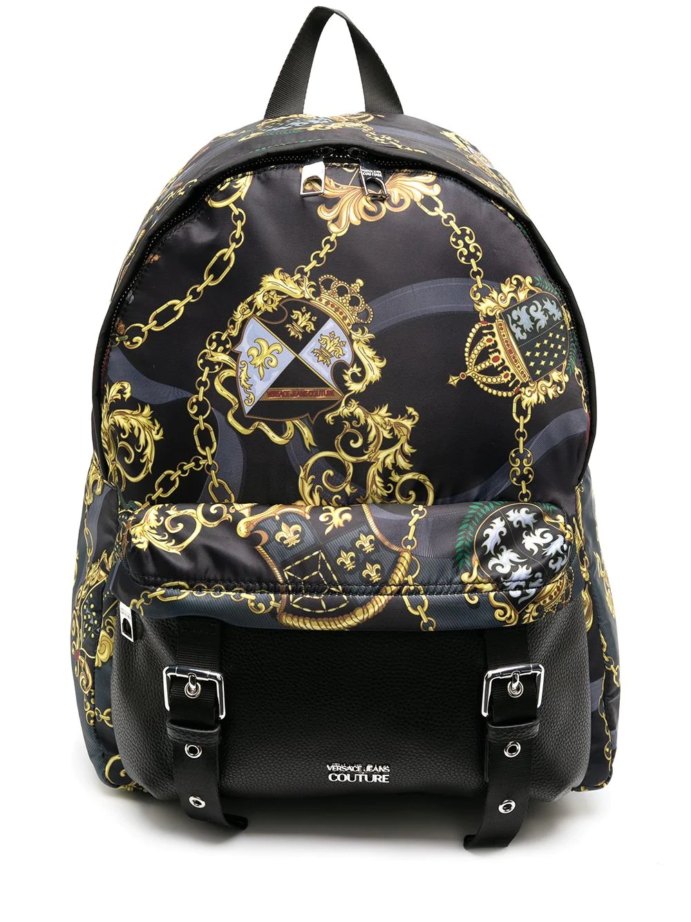 signature chain-link print backpack - 1