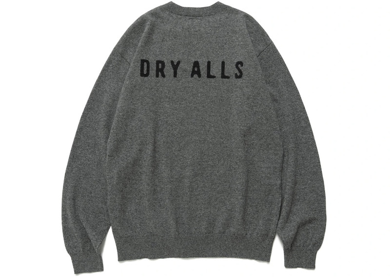 Human Made Human Made Heart L/S Knit Sweater Grey outlook