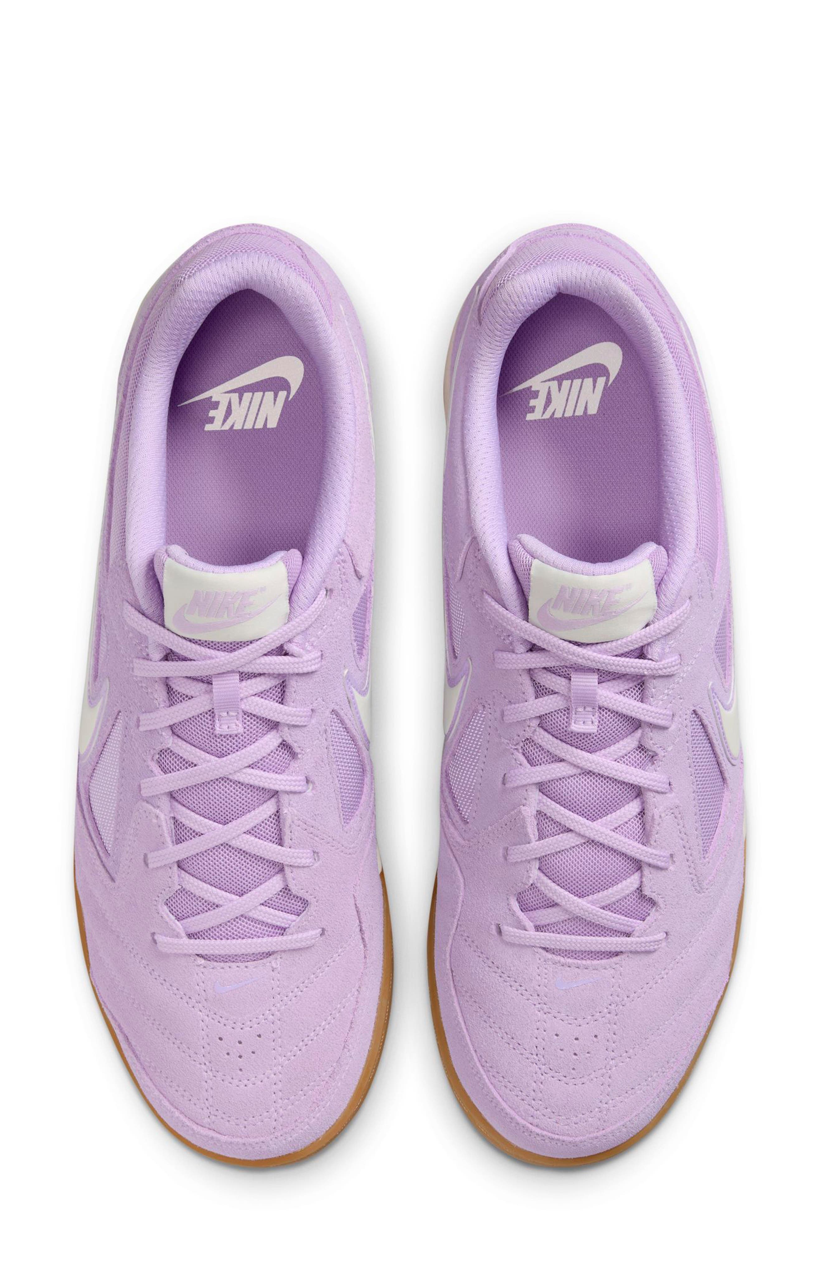 Nike Gato Soccer Sneaker in Hydrangeas/Soft Pearl/Brown at Nordstrom - 3