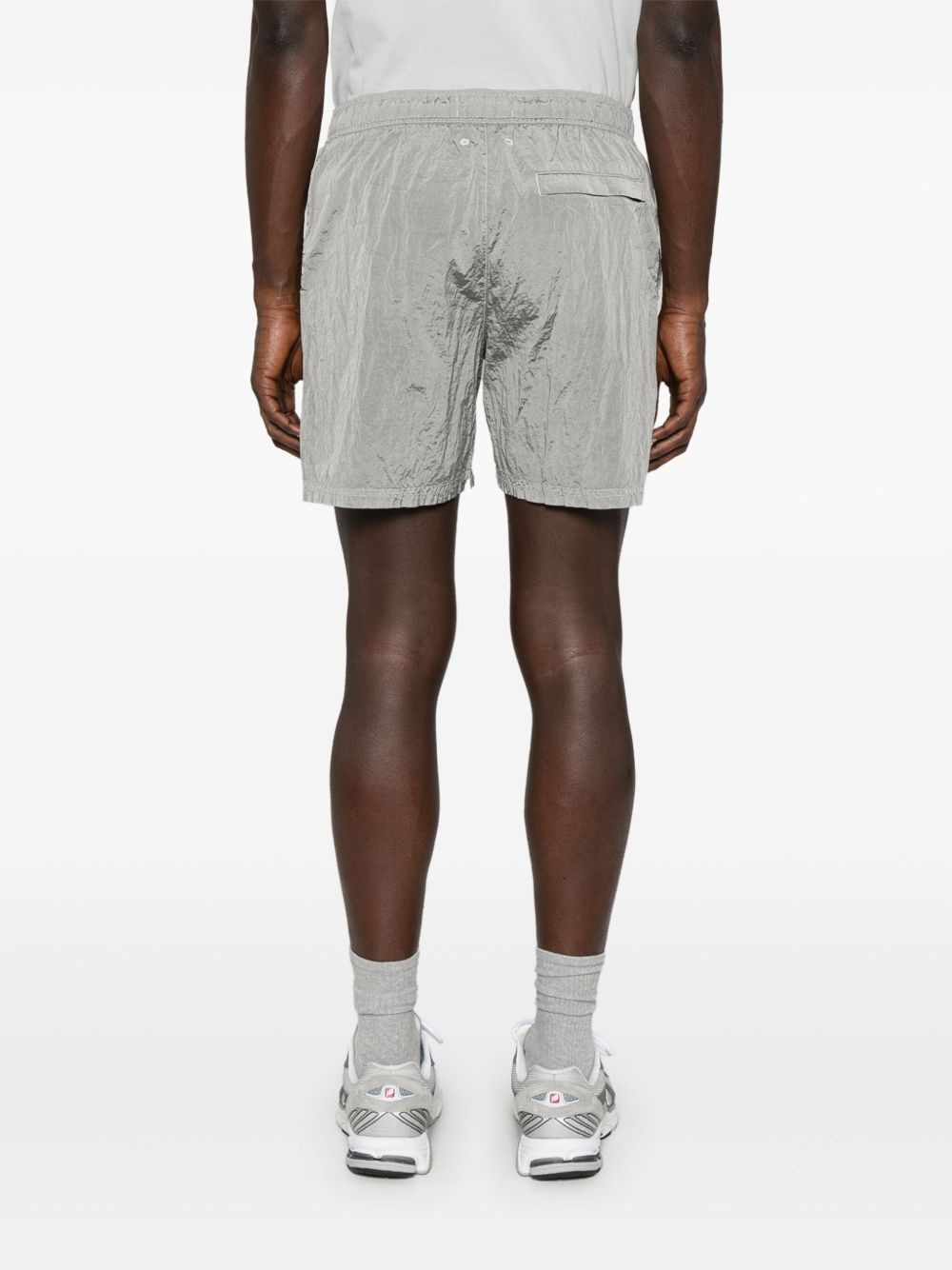 crinkled shorts - 4
