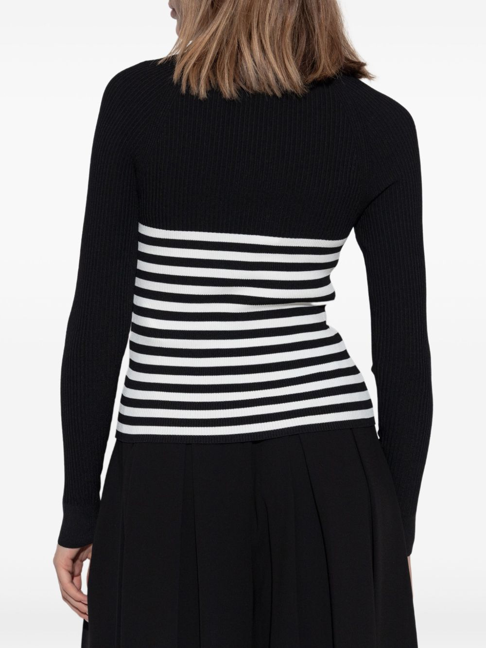 striped T-shirt - 4