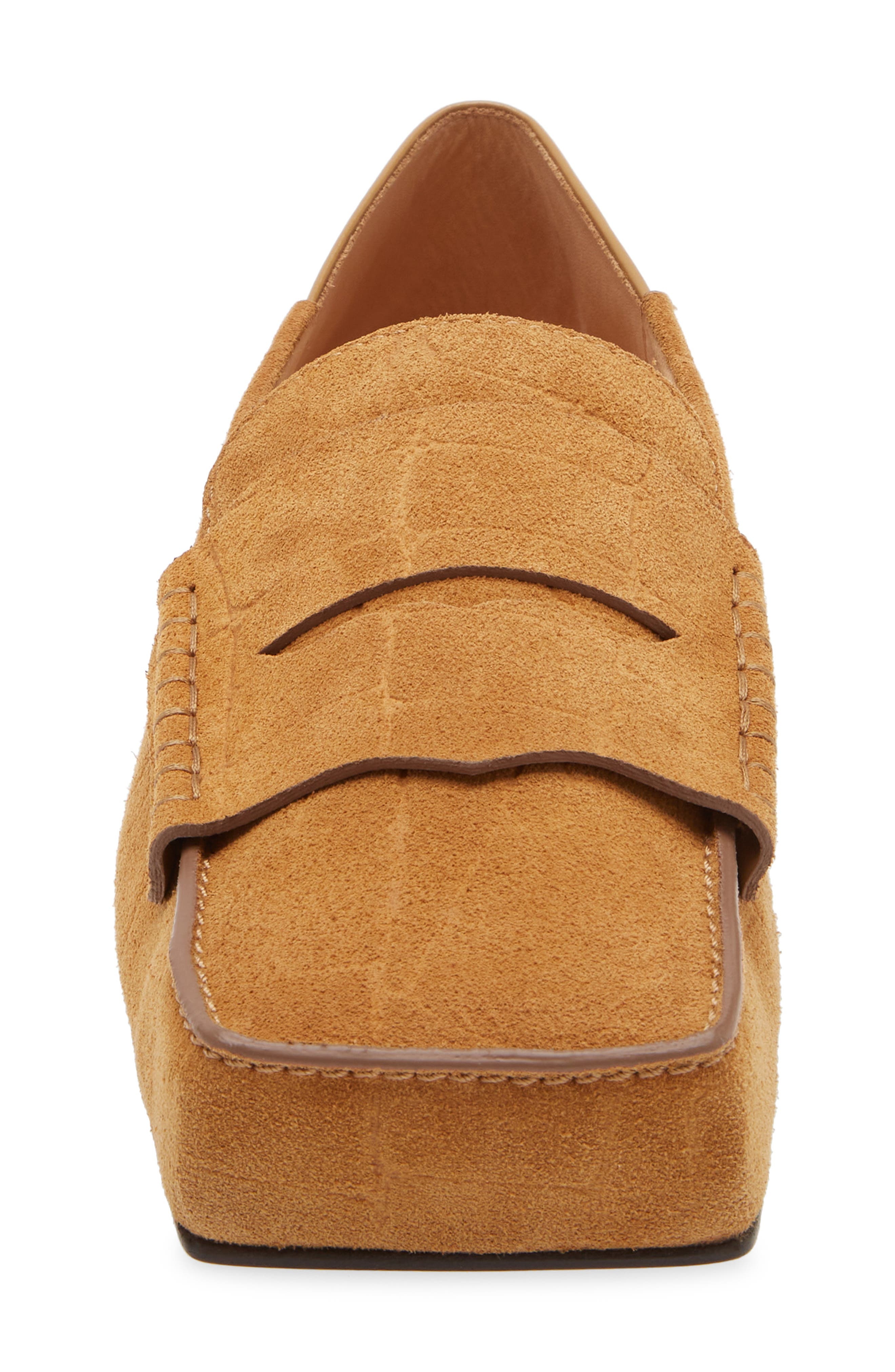Jacquemus La Croisière The Carrè Penny Loafer in Camel at Nordstrom - 4