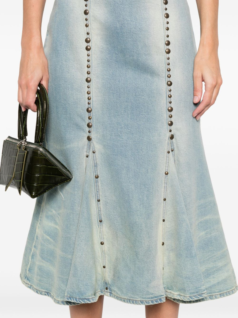 studded slit dress 5