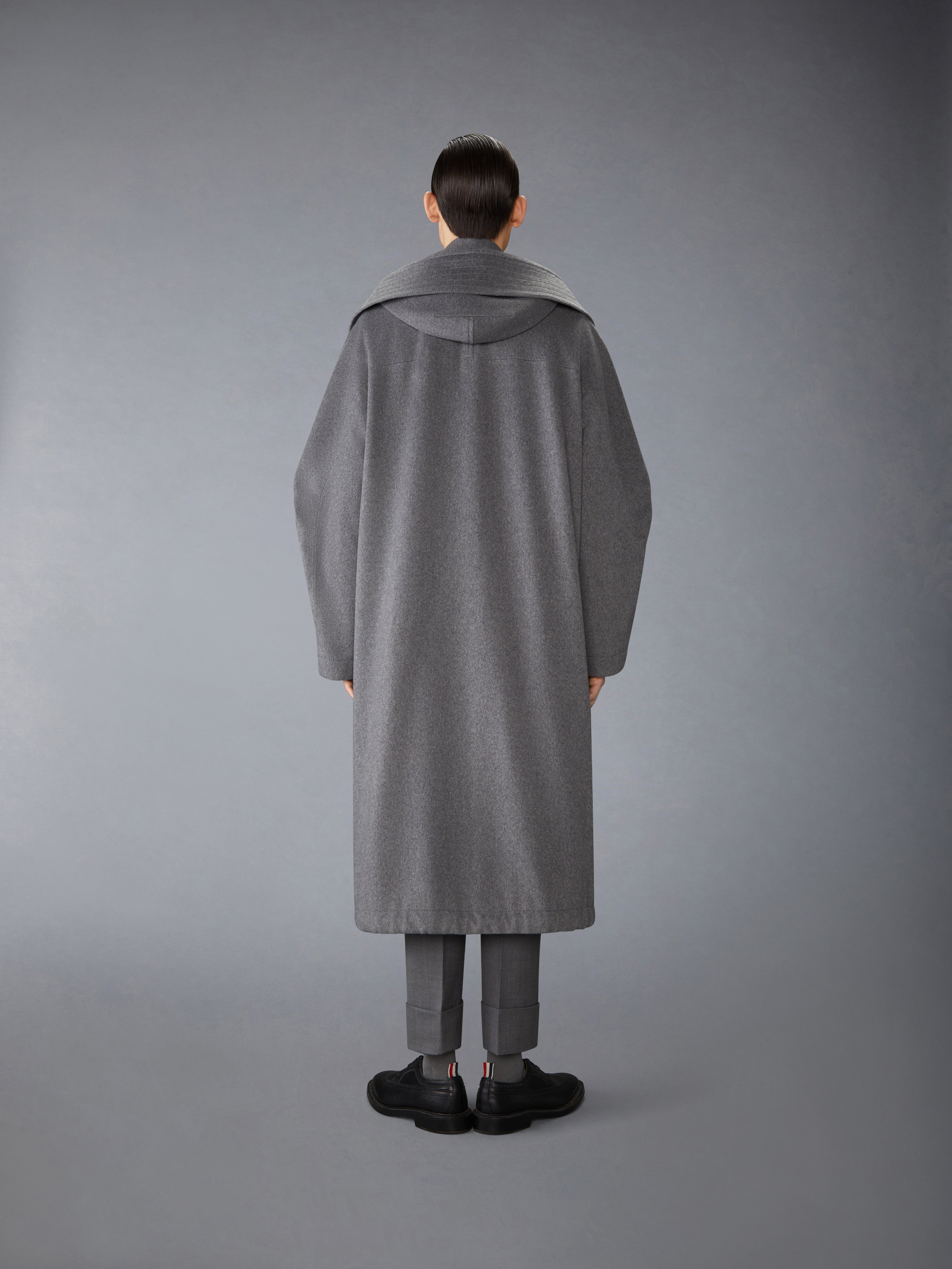 CASHMERE WATERPROOF HOODED PARKA - 4